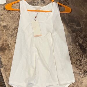 Calia White Sleeveless Tank Top